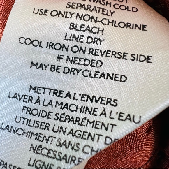 Sahara Embroidered Wrap Rust Brown Crop Top by Free People Size SMALL NWT - Picture 6 of 11